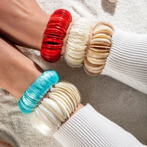Wholesale Bohemian fresh and versatile beach style natural shell bracelet