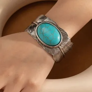 Wholesale Bohemian Peacock Feather Bracelet