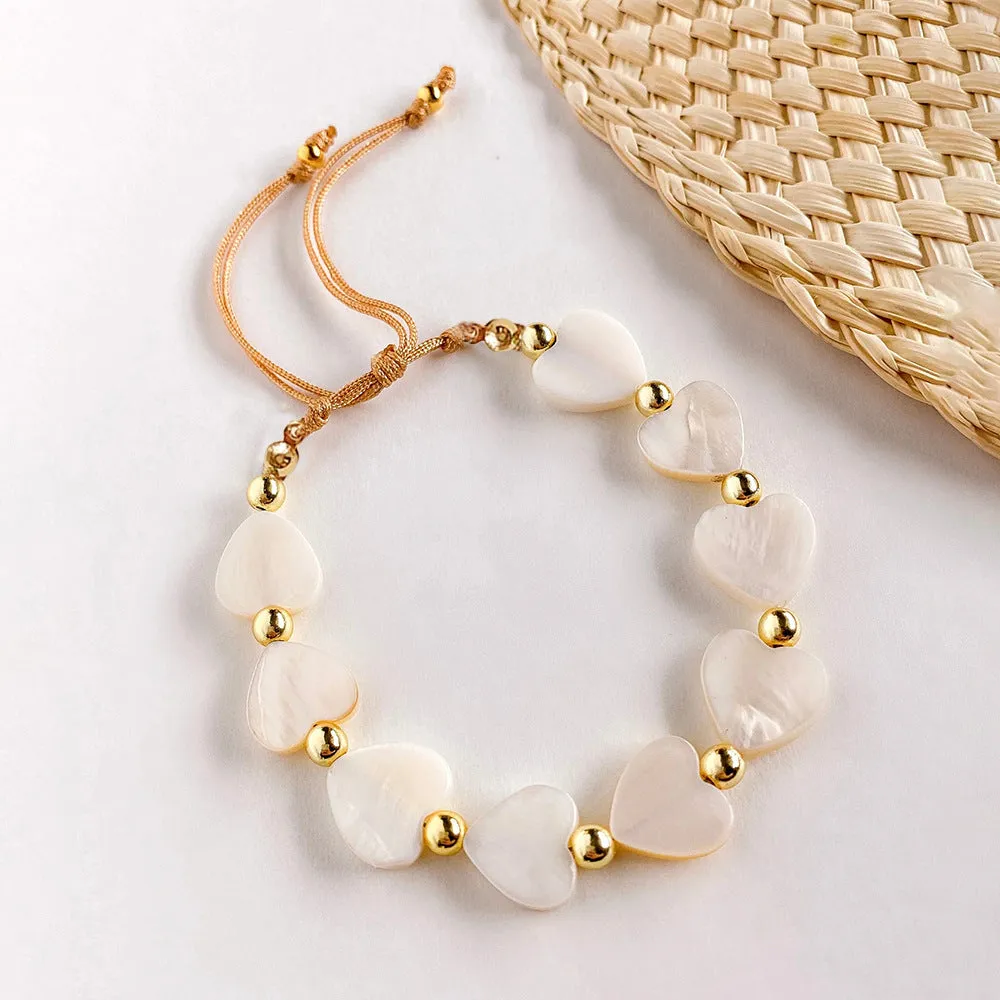 Wholesale Bohemian Pentagram Shell Bracelet