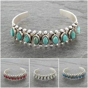 Wholesale Bohemian Turquoise Open Bracelet