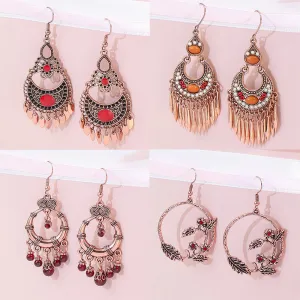 Wholesale Bohemian Vintage Alloy Earrings