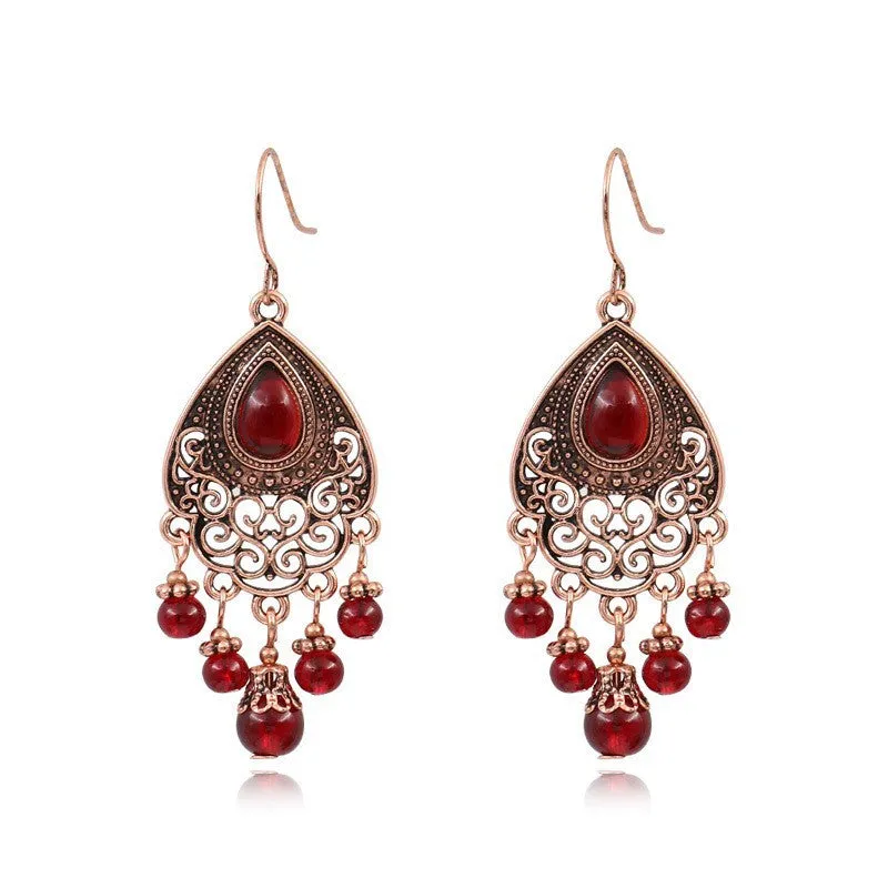 Wholesale Bohemian Vintage Alloy Earrings
