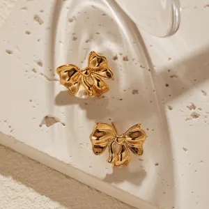 Wholesale Bow S925 Silver Needle Earrings