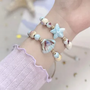 Wholesale Ceramic Ocean Adjustable Bracelet