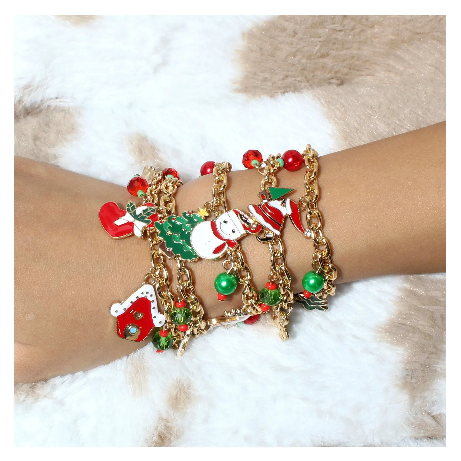 wholesale christmas bracelet bangles