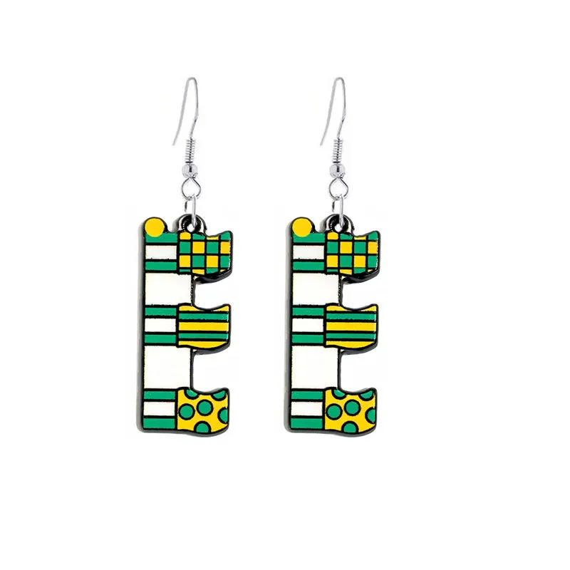 Wholesale Circus Clown Acrylic Earrings