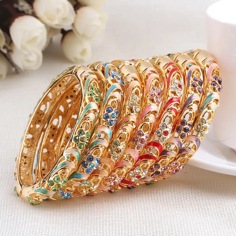 Wholesale Cloisonne Enamel Bracelet with Diamond Fashion New Bracelet