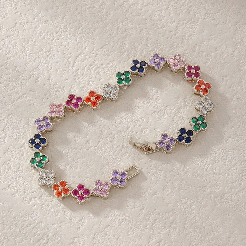 Wholesale Clover Butterfly Zircon Bracelets