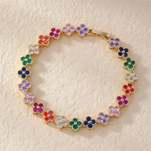 Wholesale Clover Butterfly Zircon Bracelets