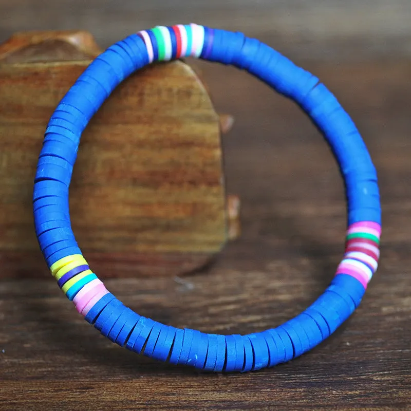 Wholesale  color Taylor friendship soft pottery bracelet