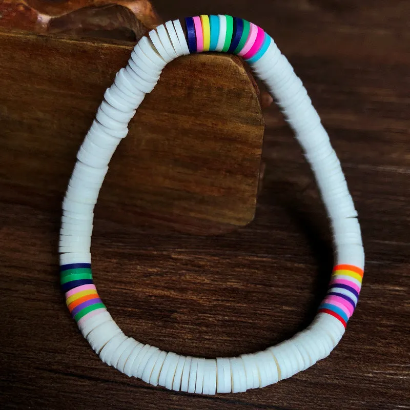 Wholesale  color Taylor friendship soft pottery bracelet