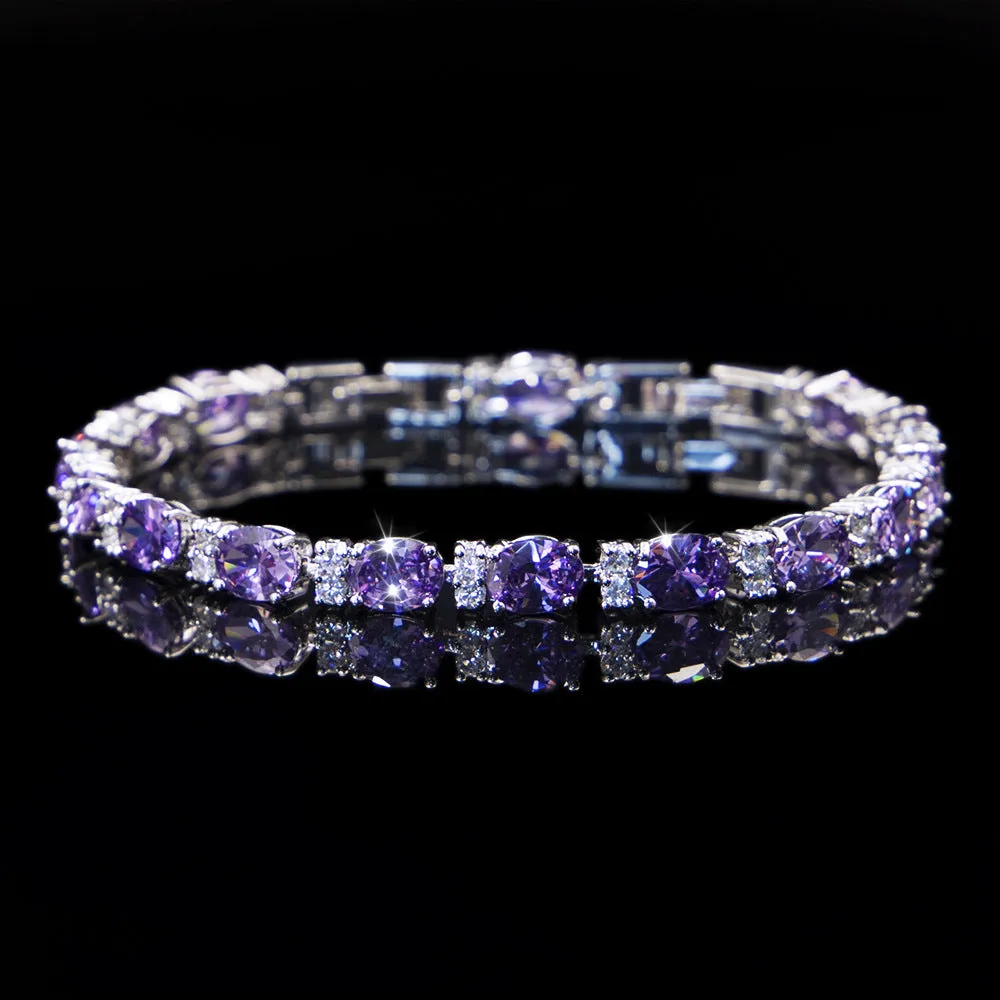 Wholesale Colored Crystal Zircon Bracelets