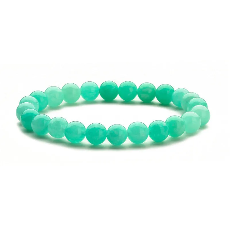 Wholesale Colored Natural Stone Agate Bracelet