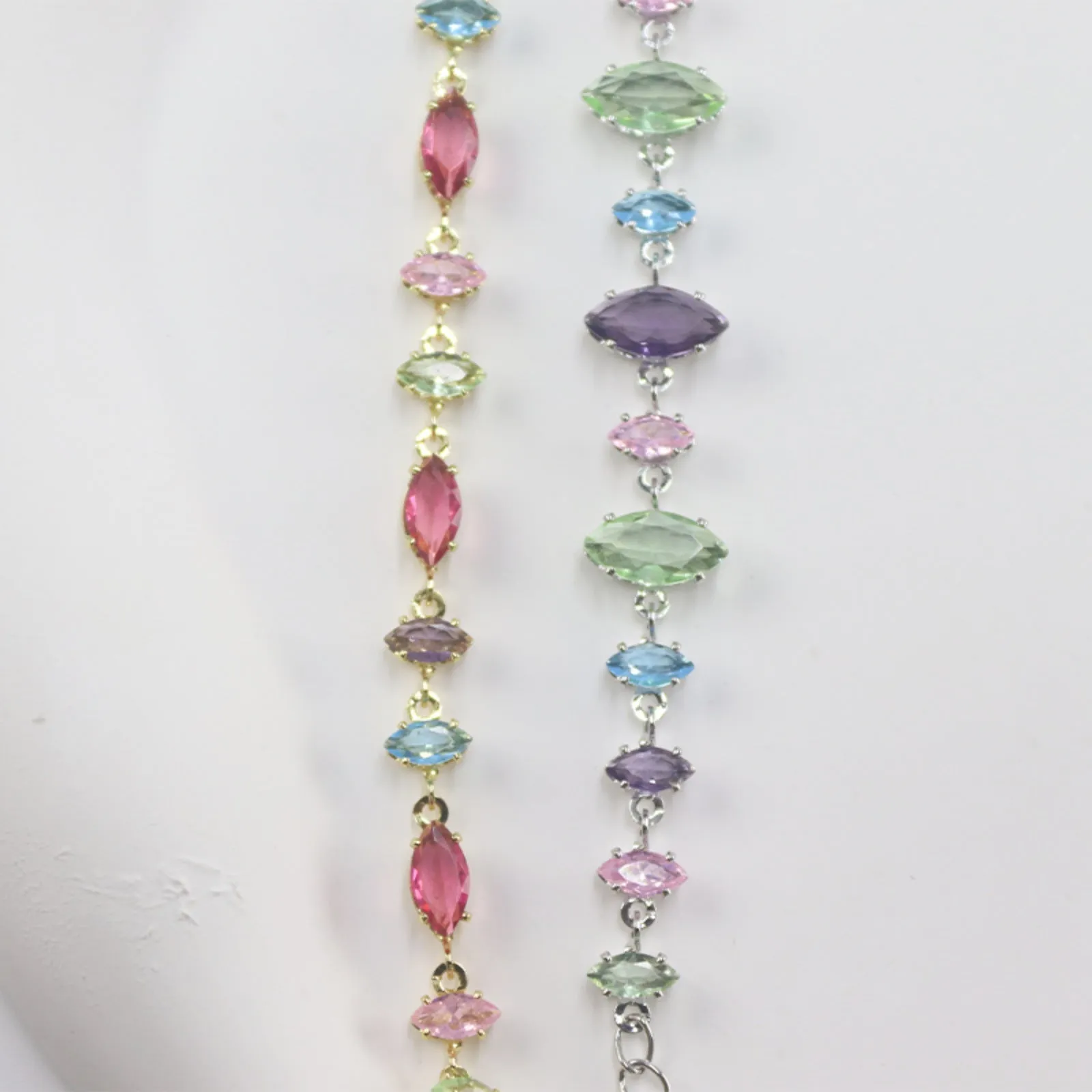 Wholesale Colored zircon full diamond bracelet
