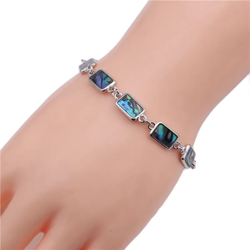Wholesale Colorful Abalone Shell Bracelet
