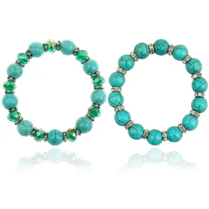 Wholesale Colorful Crystal Turquoise Bracelets