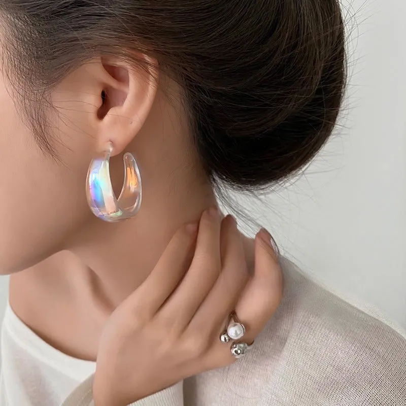 Wholesale Colorful Plastic Earrings