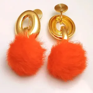 Wholesale Copper Hair Ball Mosquito Coil Ear Clip