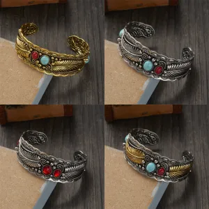 Wholesale Copper Oval Turquoise Bracelet