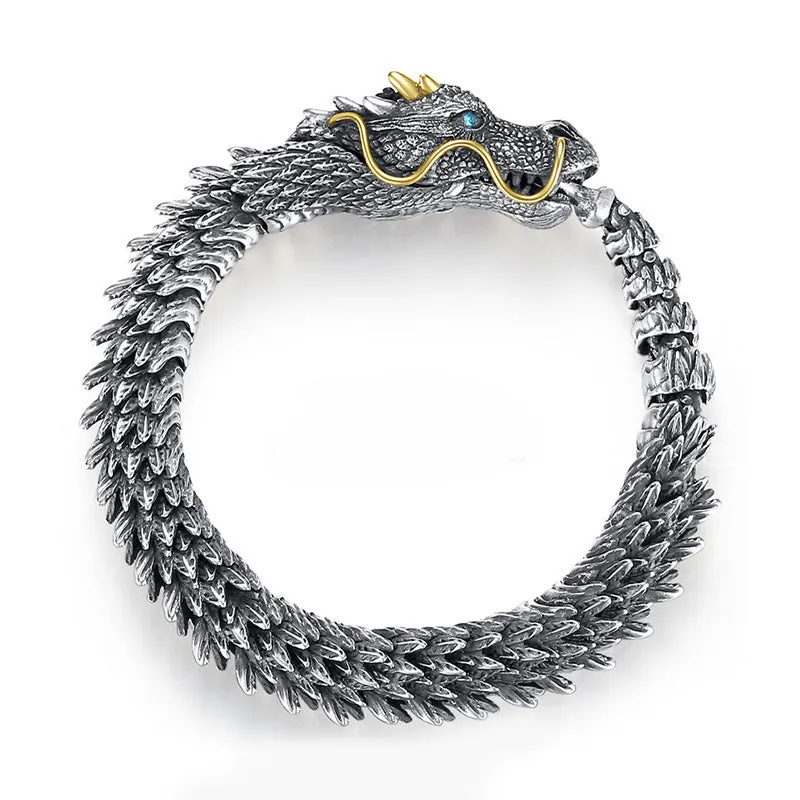 Wholesale Copper Snake Men's Bracelet