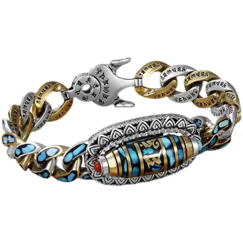 Wholesale Copper Turquoise Bracelets for Men