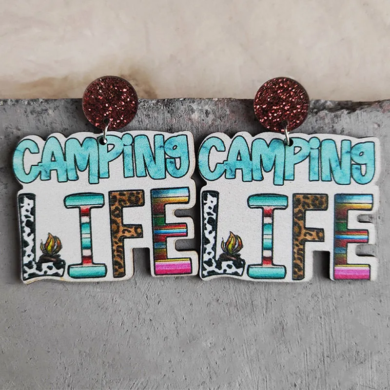 Wholesale Cow Print Leopard Aztec Earrings