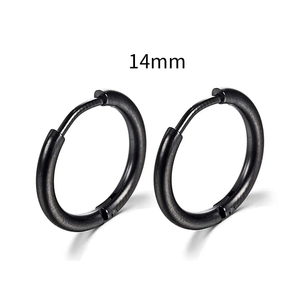 Wholesale Creative Design Stainless Steel Circular Earrings