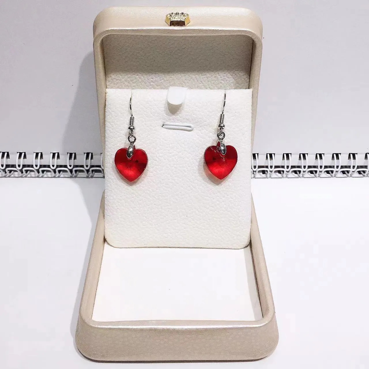 Wholesale Crystal Fashion Women's Ocean Star Heart Pendant Earrings