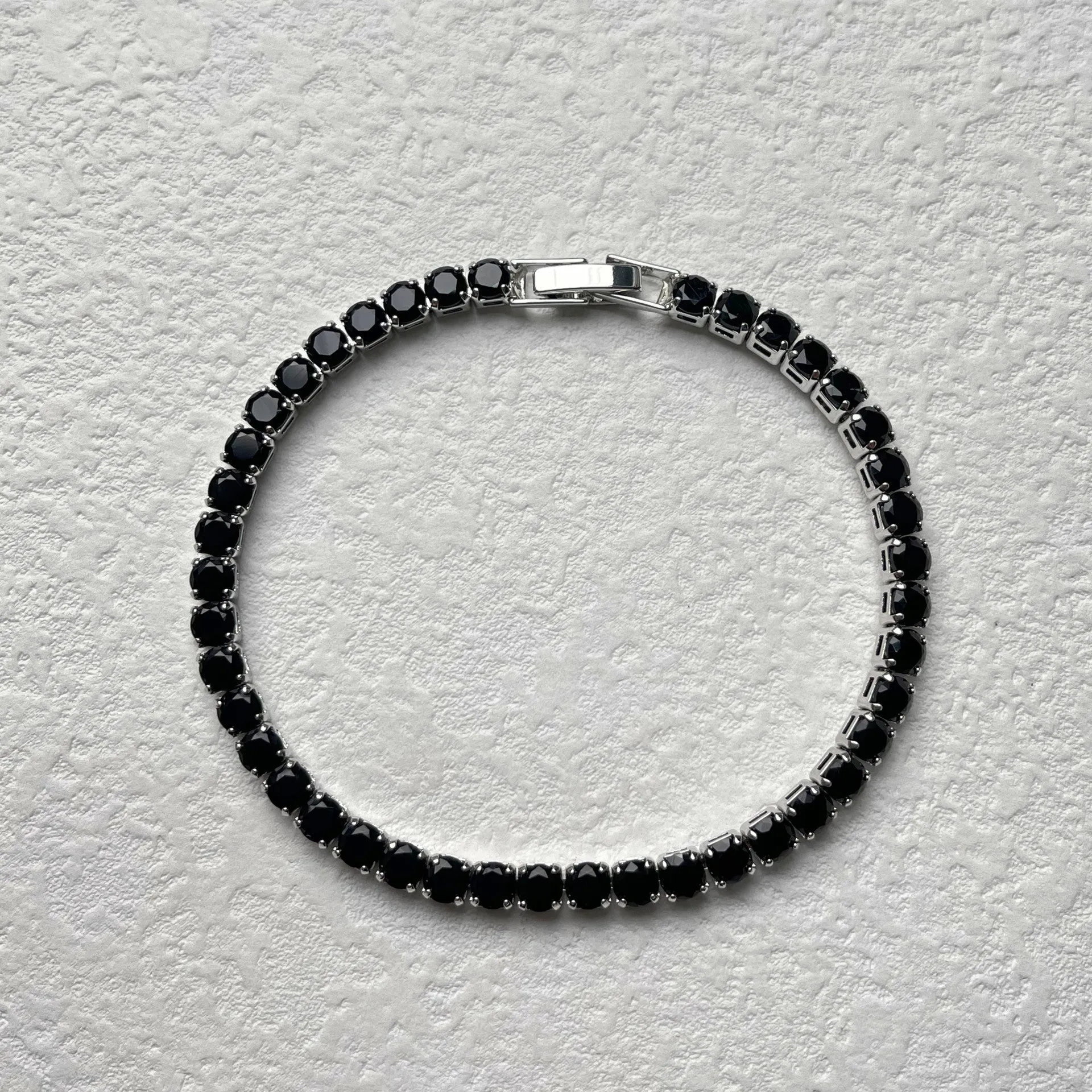 Wholesale Crystal Rose Gold Colored Zirconia Bracelet