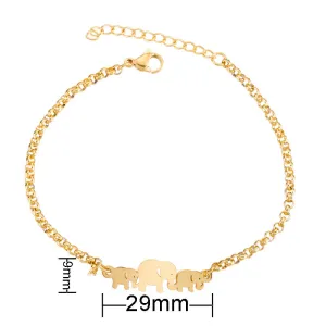 Wholesale Cute elephant bracelet animal jewelry