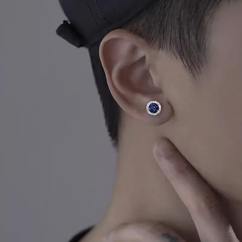 Wholesale Dazzling Magnetic Ear Clips for Men High-end and Elegant Earrings