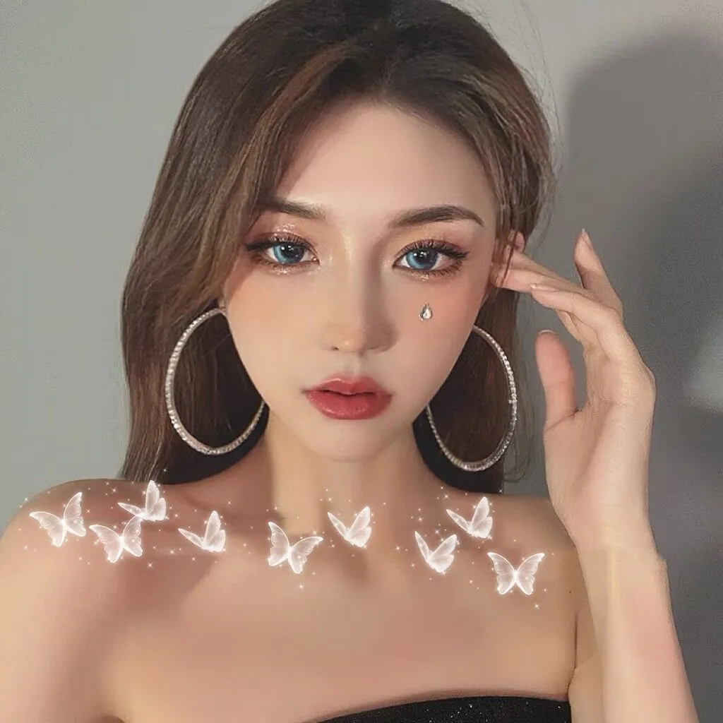 Wholesale Diamond Large Hoop Earrings Exaggerated Earrings