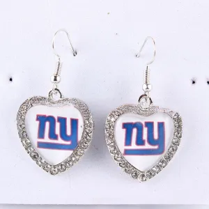 Wholesale Diamond Peach Dot  Logo Earrings