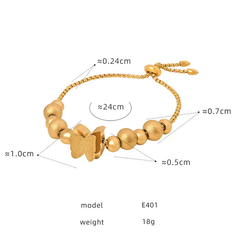 Wholesale Diamond Studded Titanium Steel Bracelet