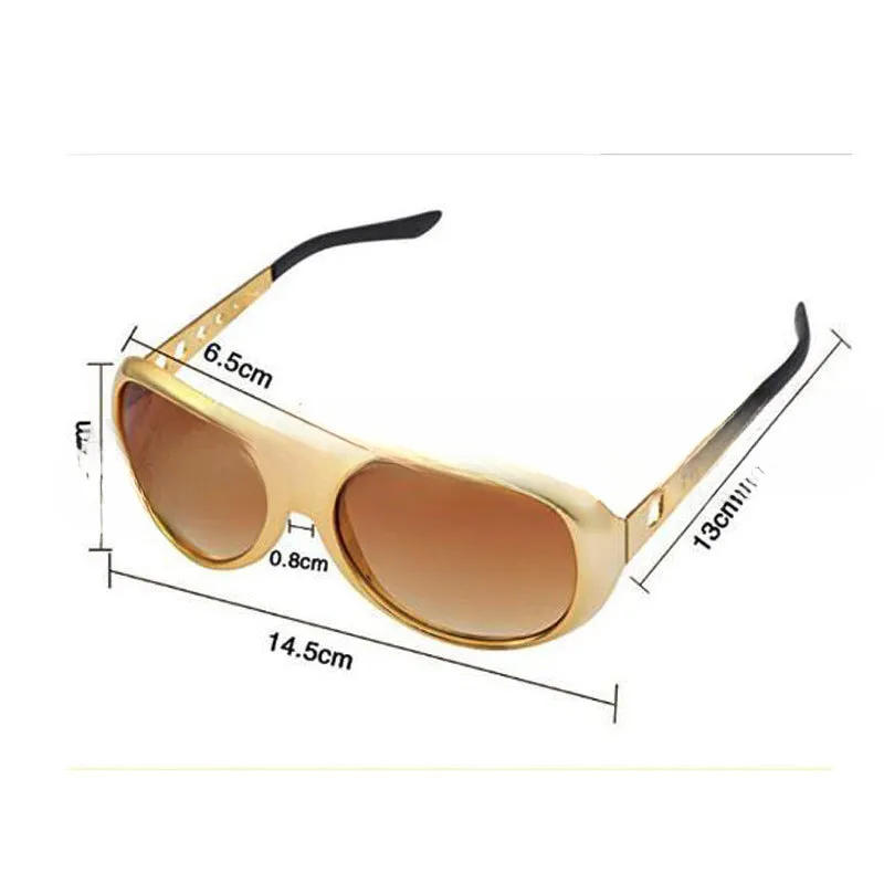 Wholesale Disco Retro Four Piece Set Elvis Presley Glasses Sequin Headband Globe Round Earrings