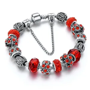 Wholesale DIY Handmade Beaded Platinum Bracelets
