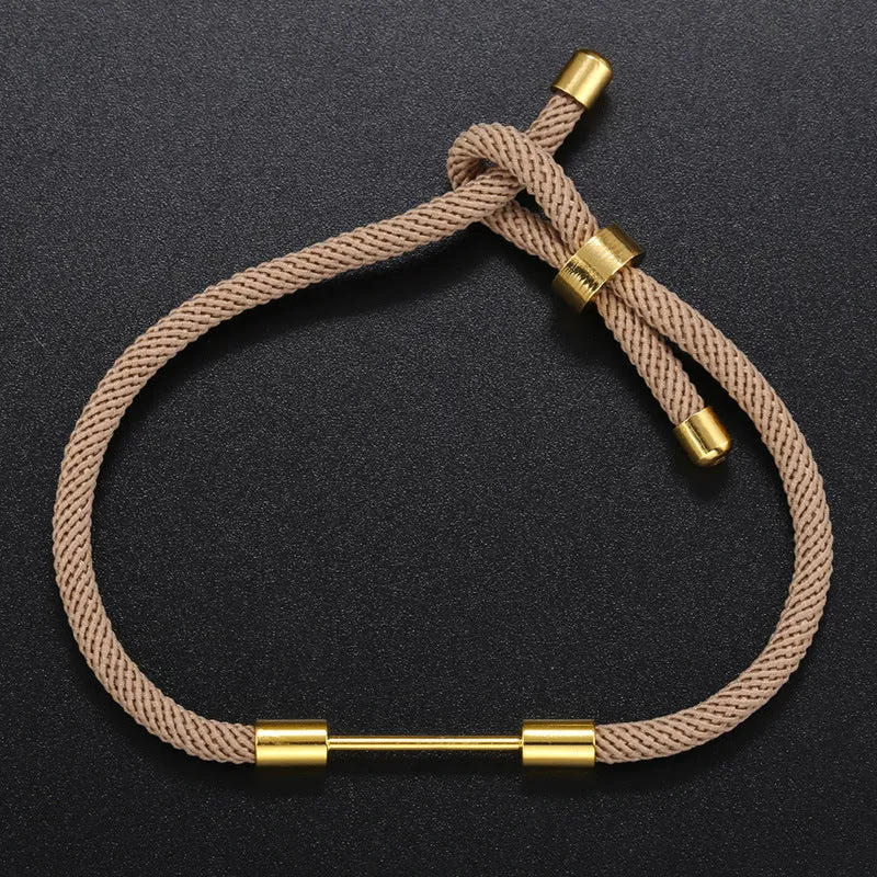 Wholesale DIY Woven Semi-finished Rope Bracelets