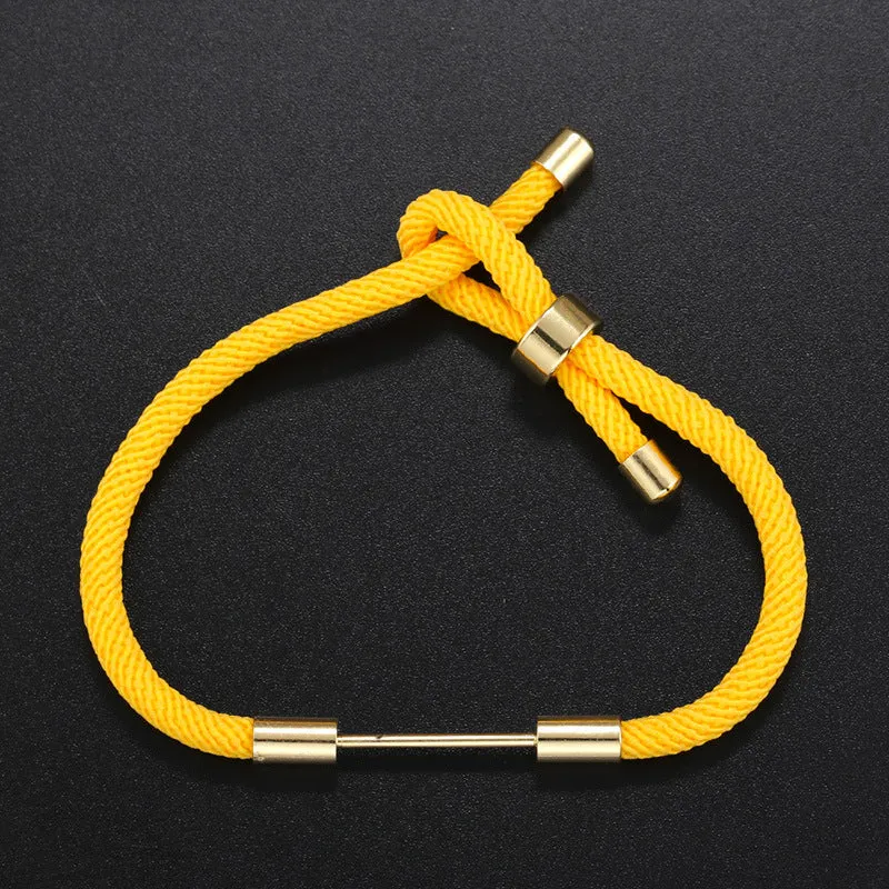 Wholesale DIY Woven Semi-finished Rope Bracelets