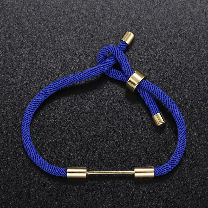 Wholesale DIY Woven Semi-finished Rope Bracelets