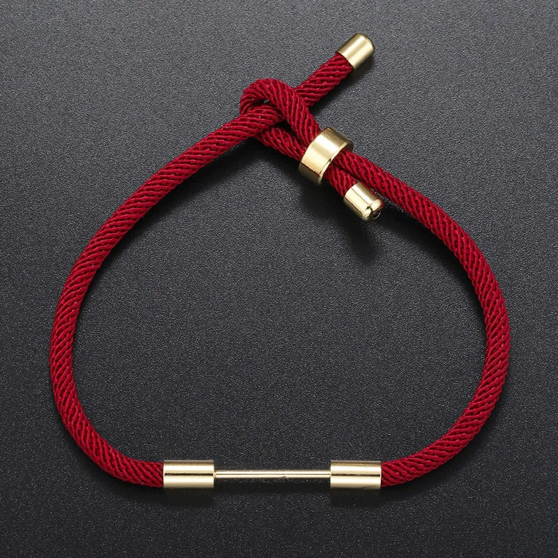 Wholesale DIY Woven Semi-finished Rope Bracelets
