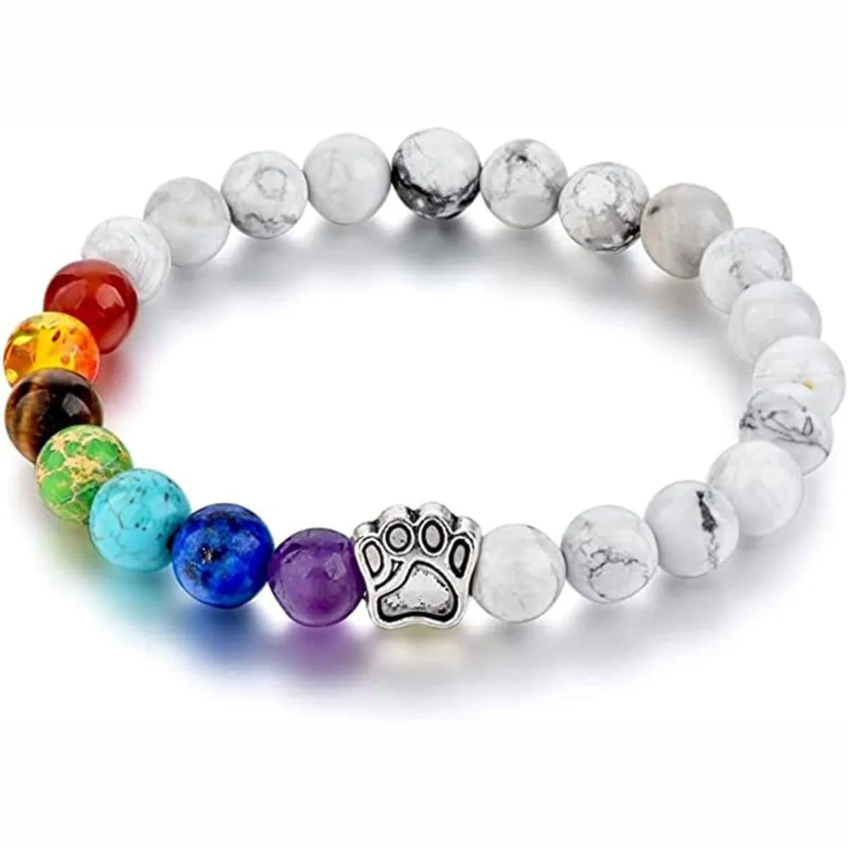 Wholesale Dog Paw Love Heart Small Peach Heart Alloy Bracelet