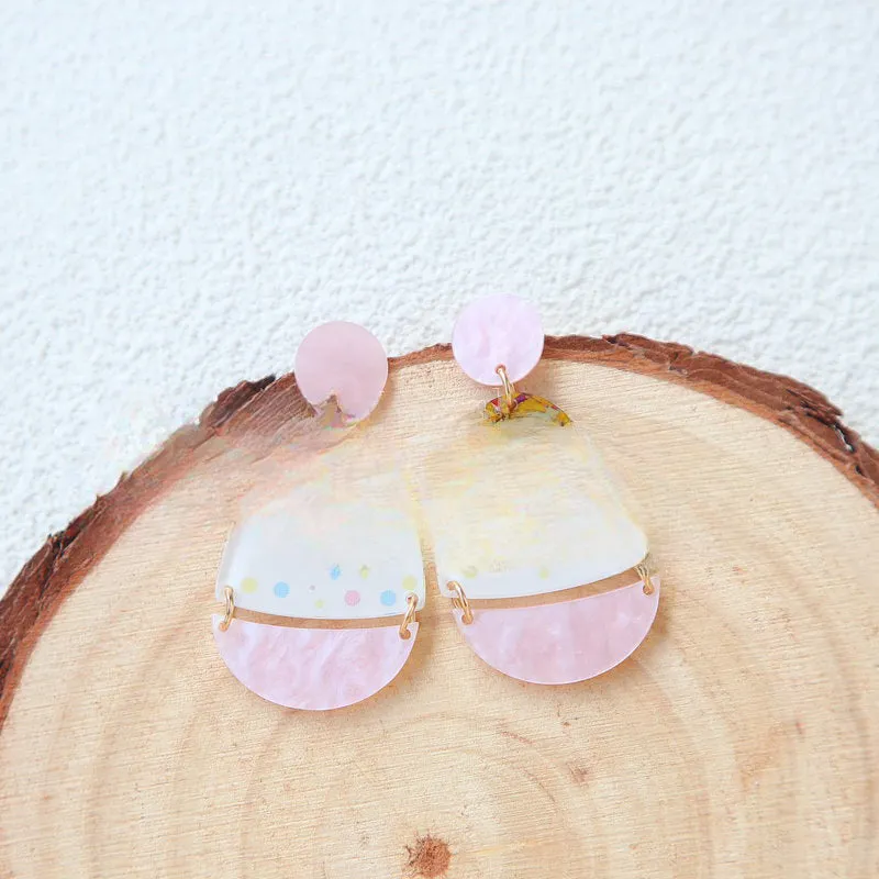Wholesale Easter Acrylic Egg Earrings