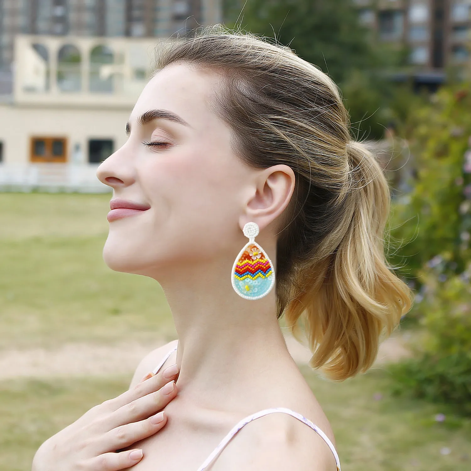 Wholesale Easter Beaded Earrings