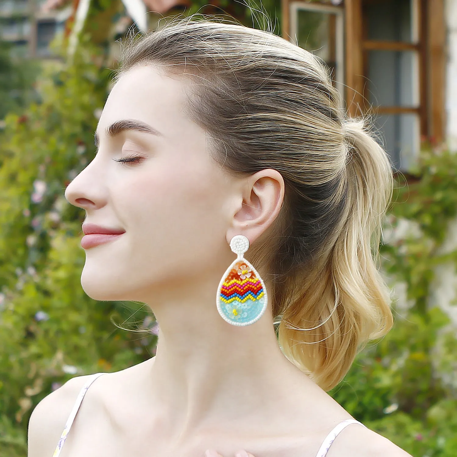 Wholesale Easter Beaded Earrings
