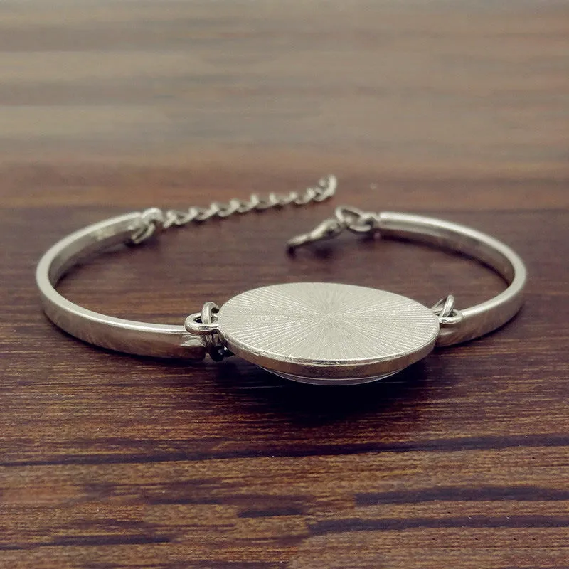Wholesale Easter Rabbit Time Gem Alloy Bracelet