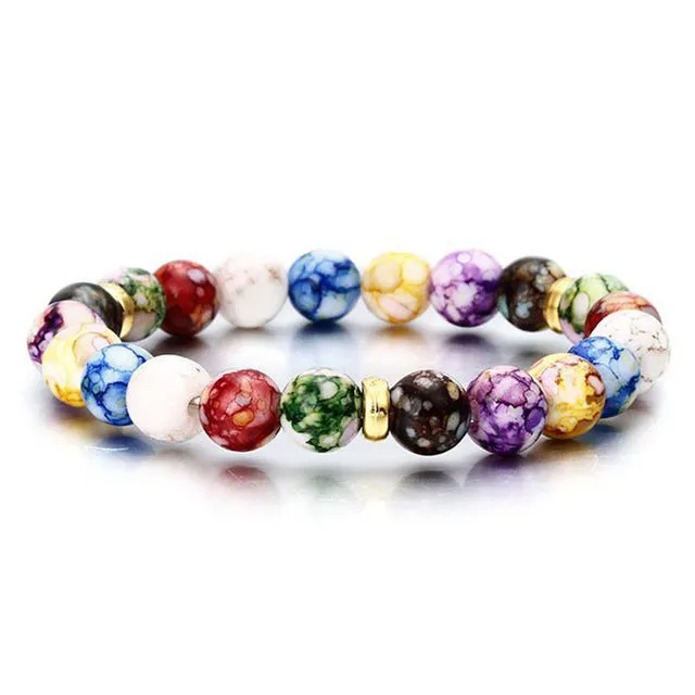 Wholesale Eight Planets Onyx Bracelets