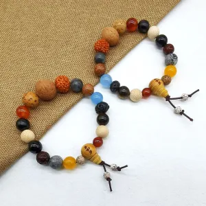 Wholesale Eighteen Seeds Bodhi Buddha Beads Bracelet