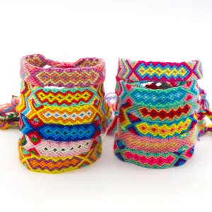 Wholesale ethnic style Cotton Braided Bracelet