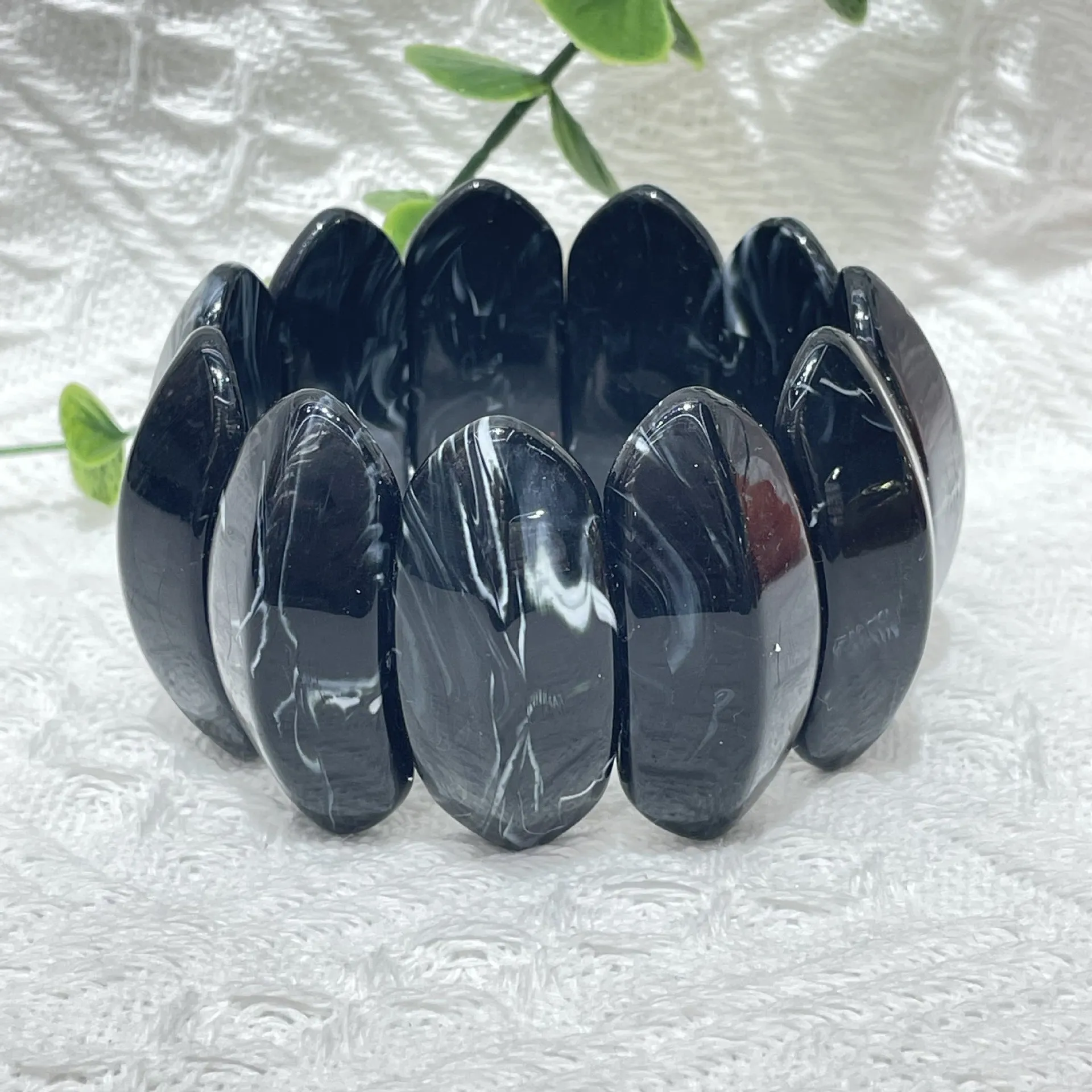 Wholesale Fashion Acrylic Personality Trend  Handmade Bracelet
