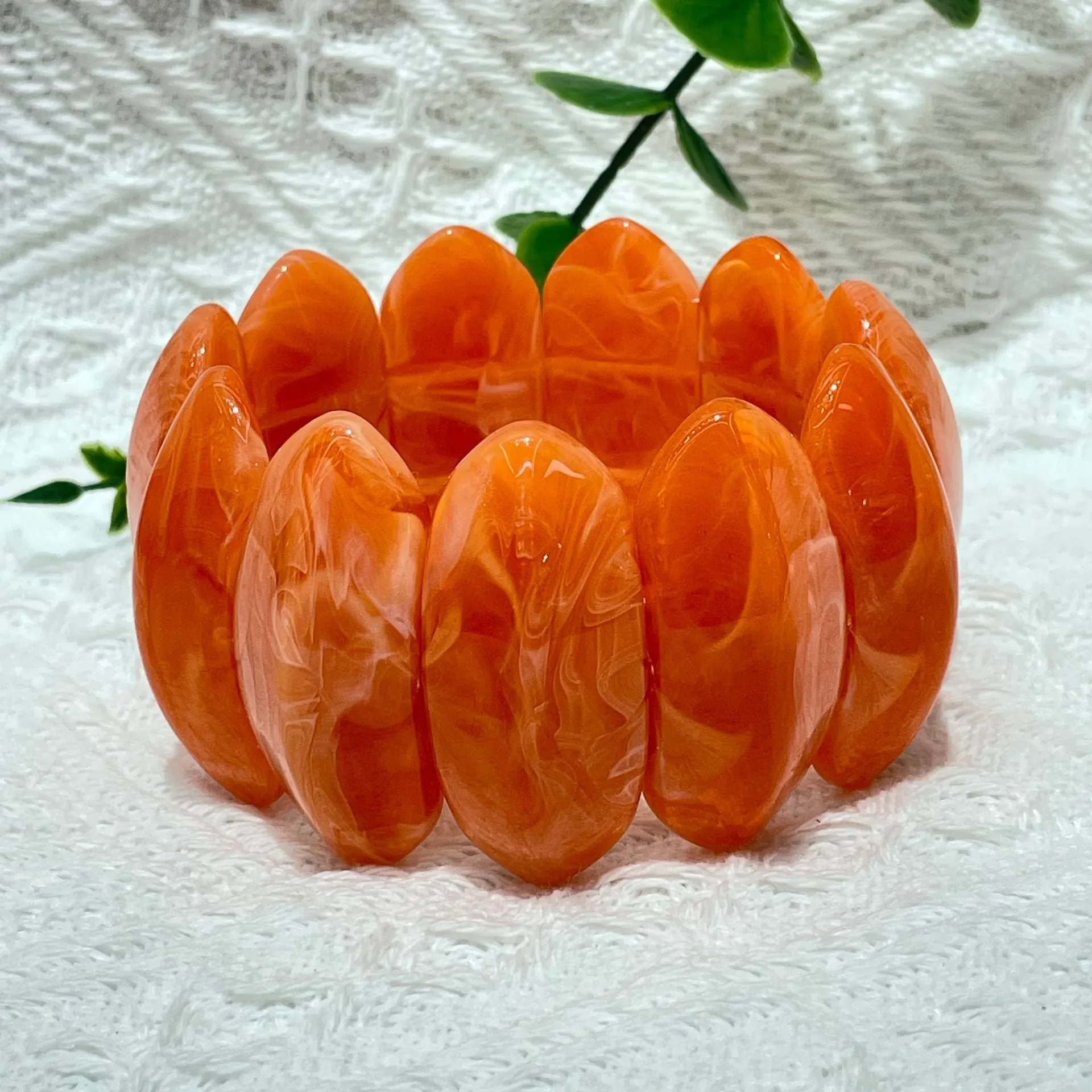 Wholesale Fashion Acrylic Personality Trend  Handmade Bracelet